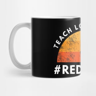 Teach Love Inspire Red For Ed T-Shirt New Jersey Teacher Mug